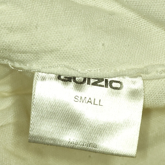 Elegant White Asymmetrical Crop Top - Picture 6 of 7